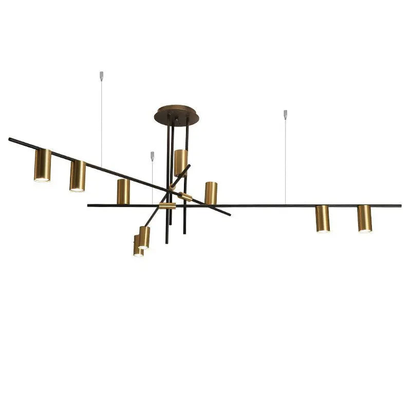 Decorbites™ Goldene Kronleuchter Lampe Modernes Designer-Kunstwerk für Wohnzimmer und Esszimmer E27