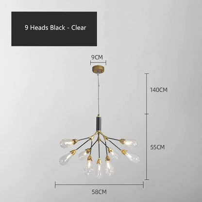 Decorbites™ Elegante Leuchtkäfer-Lüster – Luxuriöse nordische Beleuchtung für Schlafzimmer & Restaurant