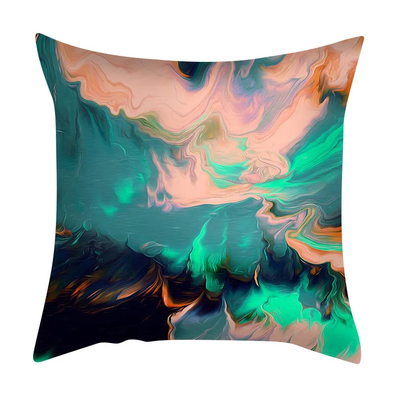 Decorbites™ Abstraktes Tusche-Marmor Kissenbezug - Sofa Autositze Heimdekoration