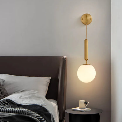 Decorbites™ Glasball-LED-Wandleuchte: Moderne nordische minimalistische Beleuchtung für Wohn- und Schlafzimmer-Dekoration