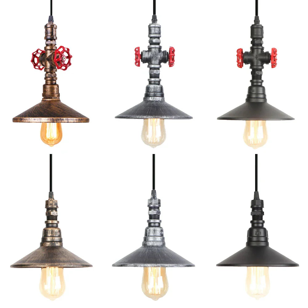 Decorbites™ Industrielles Retro-Pendantleuchte Wasserrohrlampe für Küche und Heimdekoration