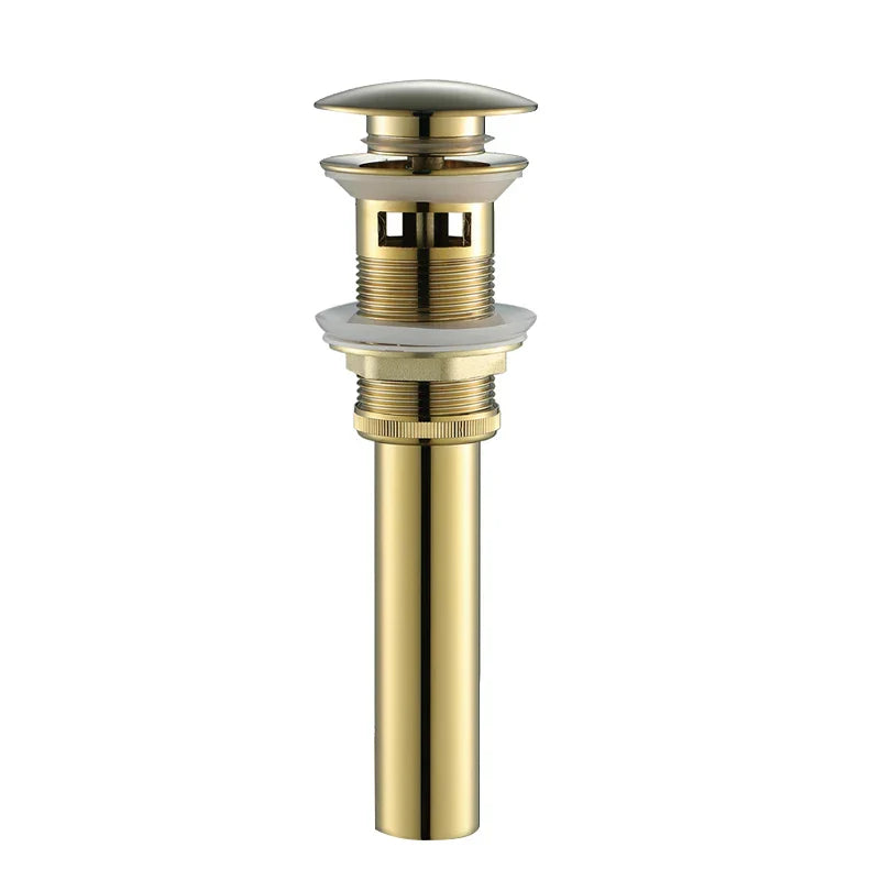 Gold White Brass Faucet