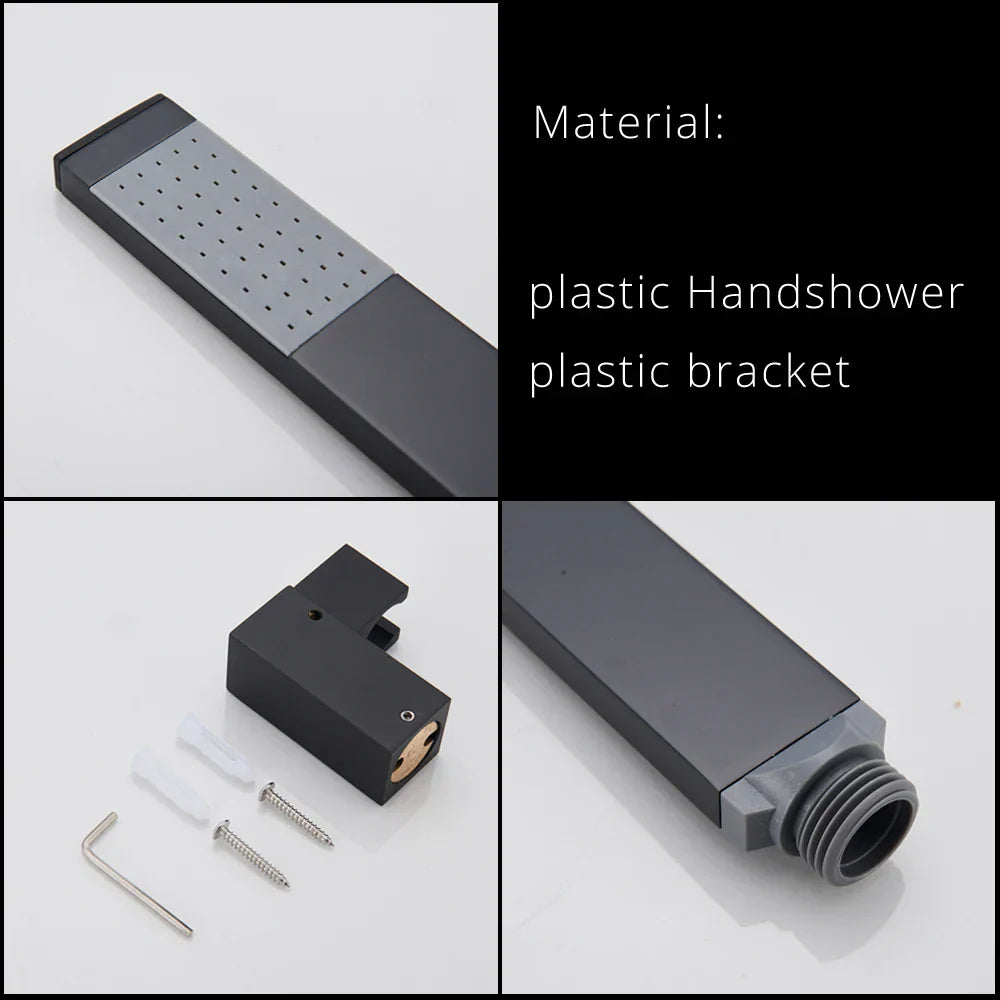 Decorbites™ Zweihand-Wasserfall-Badewannenmischer mit Handbrause