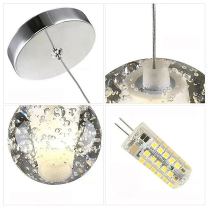 Decorbites™ Kristall-LED-Kronleuchter: Moderne Luxus-Pendantleuchten für Treppenhaus, Schlafzimmer und Wohnzimmer