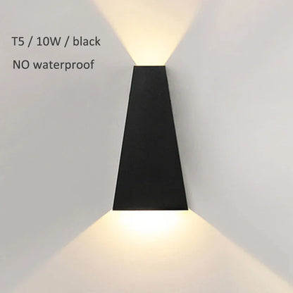 Decorbites™ Doppeltköpfige 10W LED Wandlampe für Schlafzimmer und Eingangsbereich, wasserdichte moderne Außenarmatur