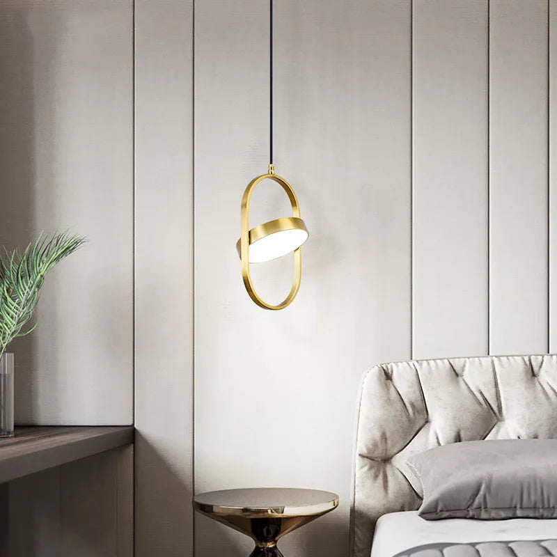 Decorbites™ Gold Trompeten-Hängeleuchte – Moderne LED nordische Hängelampe für die Hausdekoration