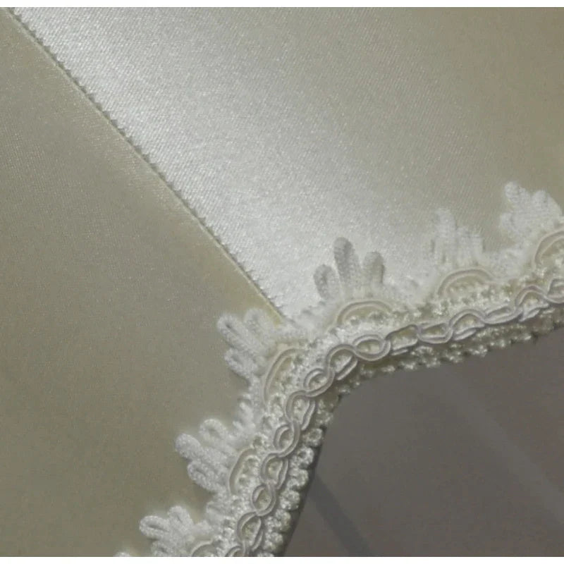 Decorbites™ Fransen-Stoff-Lampenschirm Europäischer Moderner Stil Luxuriös Handgefertigt Schlafzimmer Eingangsbereich