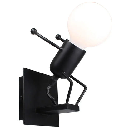 DecorBites™ Creative LED Wall Light Indoor Wall Sconce Modern Art Decor Iron E27