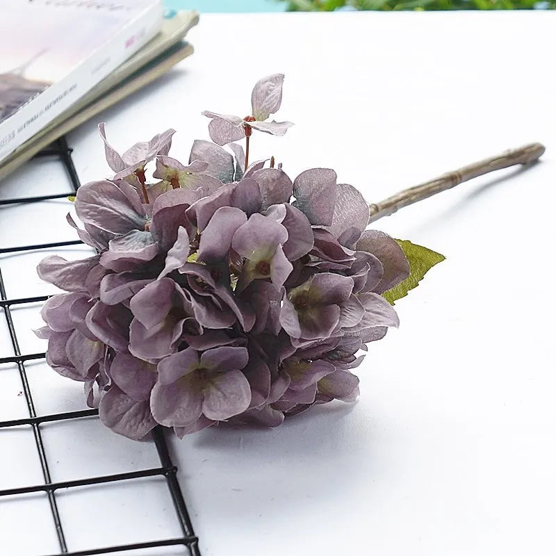 Decorbites™ Hortensienzweig Seidenblume Hochwertige Künstliche Party-Raum-Dekoration