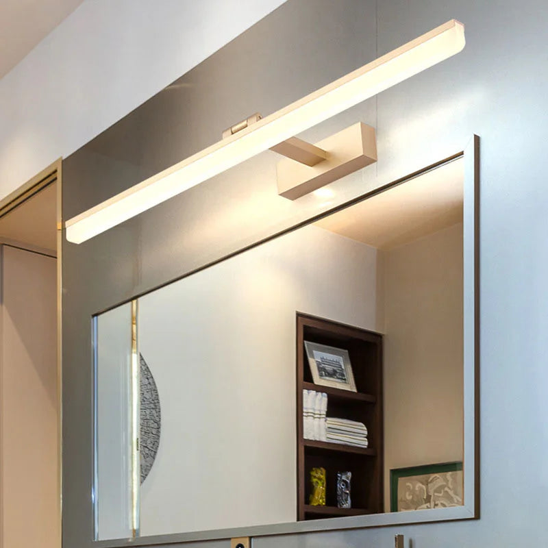 Decorbites™ Acryl-Goldener Spiegelschrank-Lampen 40 cm für Badezimmer, Schlafzimmer und Kosmetikbeleuchtung