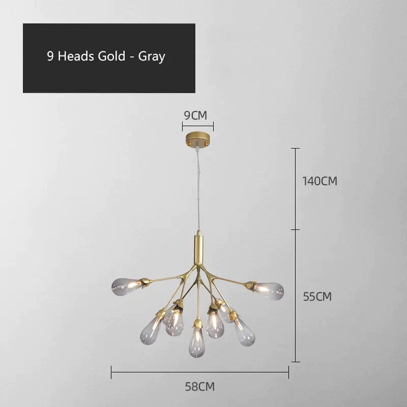 Decorbites™ Elegante Leuchtkäfer-Lüster – Luxuriöse nordische Beleuchtung für Schlafzimmer & Restaurant