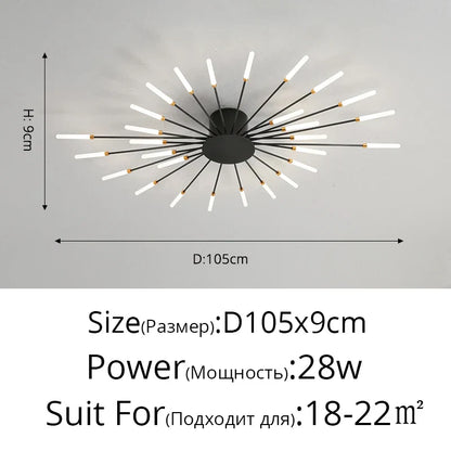 Decorbites™ LED-Akrylfußbodenleuchte für Schlafzimmer Flur Wohnzimmer Kinderzimmer, moderne Leuchte