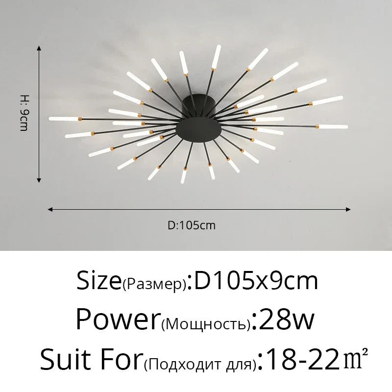 Acrylic Modern Ceiling Light