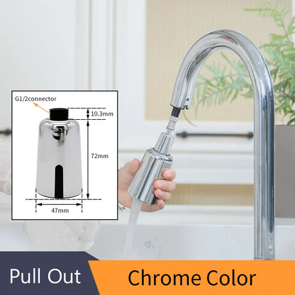Decorbites™ Intelligenter Sensor-Mischbatterie für Badezimmer und Küche, wassersparender automatischer Adapter