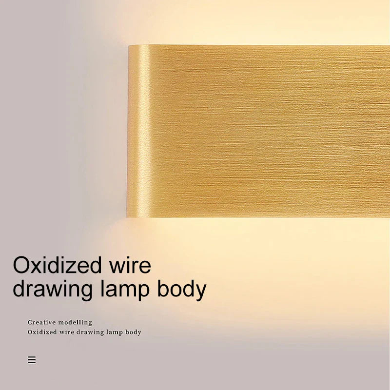 Aluminum Mirror Wall Lamp