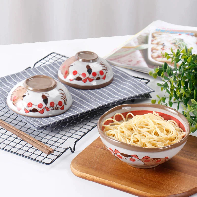 Ceramic Fortune Cat Bowl