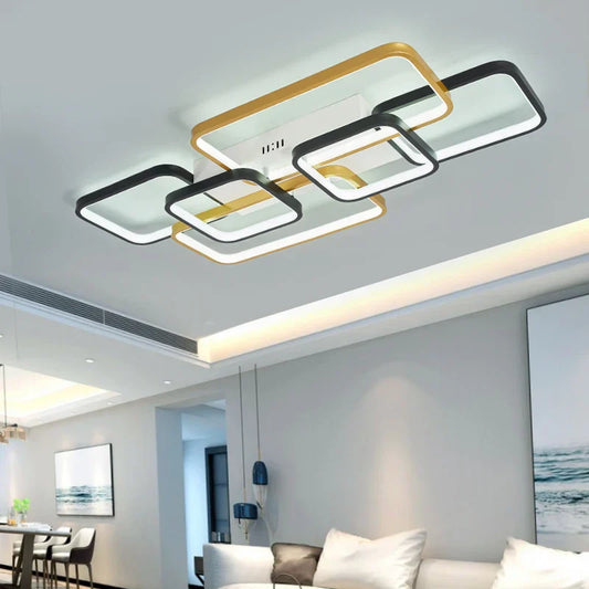 Decorbites™ dimmbare LED-Deckenleuchte für Wohnzimmer und Schlafzimmer