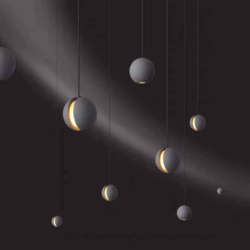 Cement Industrial Pendant Light