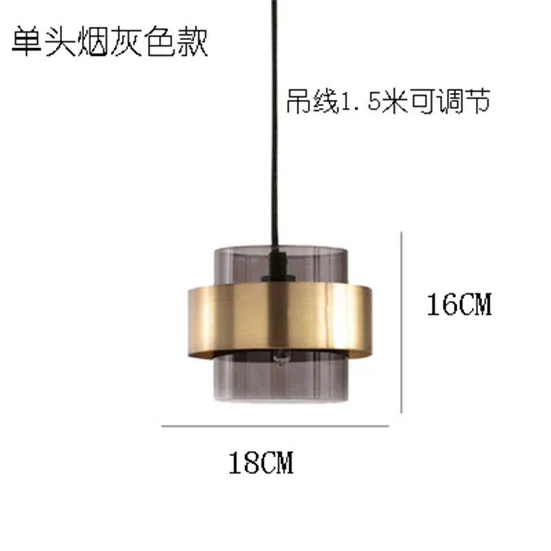 Nordic Gold Pendant Light