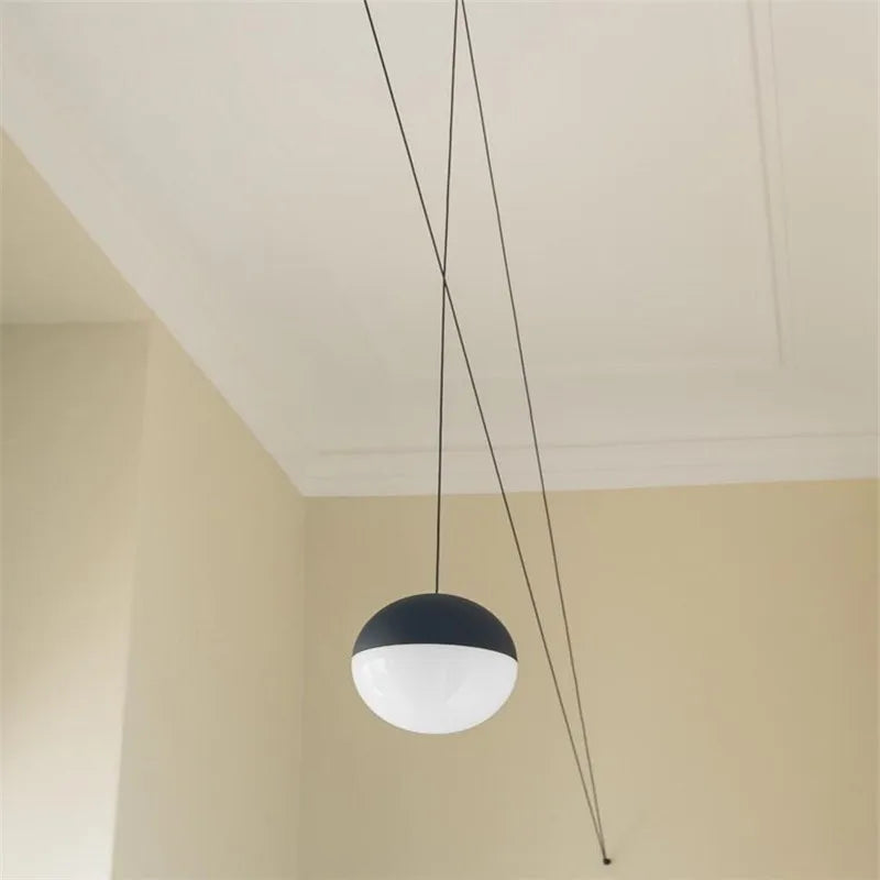 Decorbites™ Geometrische Glas-Kugel LED-Hängeleuchte Deckenlampe für Wohnzimmer Esszimmer Schlafzimmer
