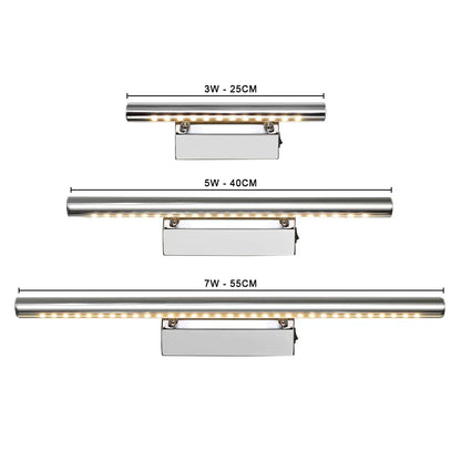 Decorbites™ LED Badezimmer Wandlampe aus Edelstahl Make-up-Spiegel Lampe Armaturen