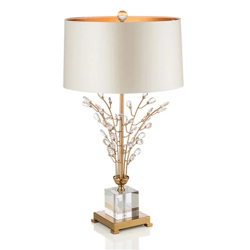DecorBites™ Crystal Branch LED Desk Lamp for Home Bedroom