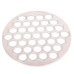 DecorBites™ 37-Hole Aluminum Dumpling Maker Mold for Samosas, Pelmeni, Ravioli