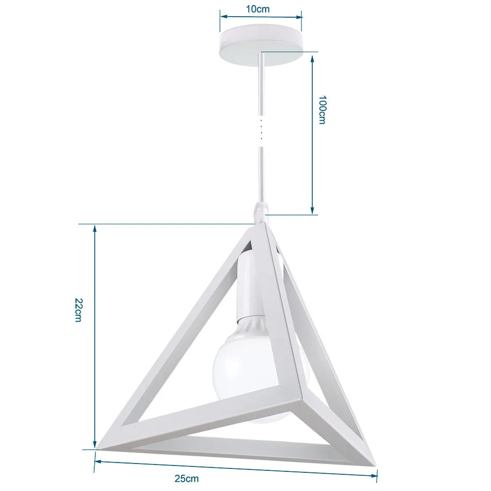 Decorbites™ Industrielle Pendelleuchten: Moderne LED-Hängeleuchten für die Dekoration im Wohnzimmer, Küche und Zuhause