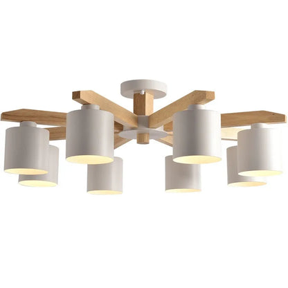 Decorbites™ Eisen- und Holz-Lüster: Beleuchtung für Kinderzimmer & Kücheninsel