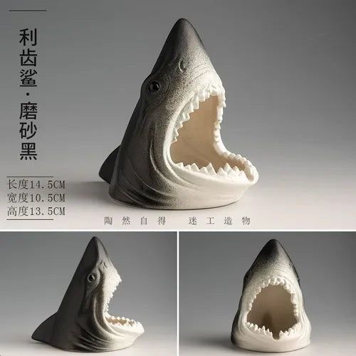 DecorBites™ Creative Shark Storage Ashtray for Home and Office Decoration