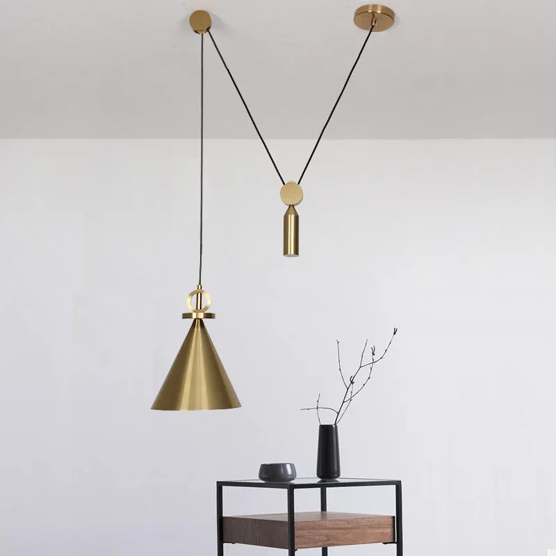 Decorbites™ Industrielle Metall-Hängeleuchte mit einstellbarer Höhe für Küchen- und Esszimmer-Dekoration