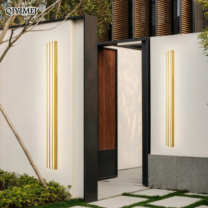 DecorBites™ LED Wall Lamp: Modern Waterproof Lighting for Bedroom, Living Room, and Exterior Corridor