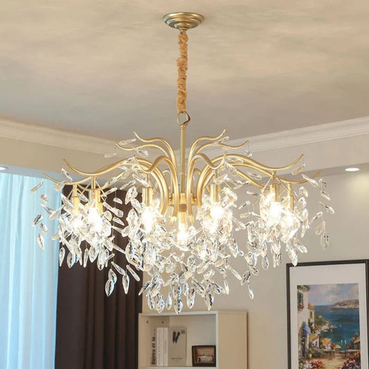 Decorbites™ Kristall-LED-Kronleuchter: Luxuriöse Innenbeleuchtung für Zuhause, Küche, Wohnzimmer