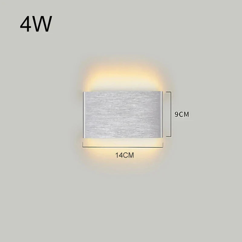 Aluminum Mirror Wall Lamp