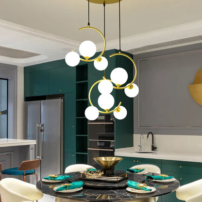 Decorbites™ Glas-Kugelleuchte | Moderne nordische G9 LED Lampe für Wohnzimmer & Schlafzimmer