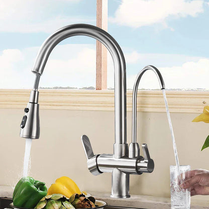 Decorbites™ Zweihand-Wasserfilterarmatur mit 360-Grad-Drehung