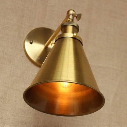 Decorbites™ Industrielle Vintage-Messing-Loft-Wandlampe Retro-Edison-Lichtarmatur