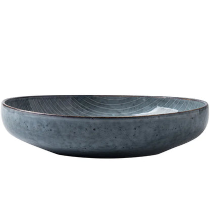Decorbites™ Japanischer Stil Keramik Suppen-Schüssel - Große Salatschüssel Tischgeschirr