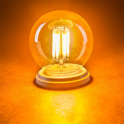 DecorBites™ G40 3W LED Bulbs Warm White 110V 220V E26 E27 Decor Filament Globe Ball