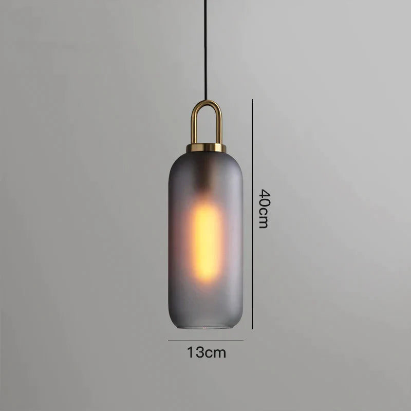 Decorbites™ Glas-Kugelleuchter für Wohnzimmer, Esszimmer, Bar – Luxuriöser Industrie-Stil