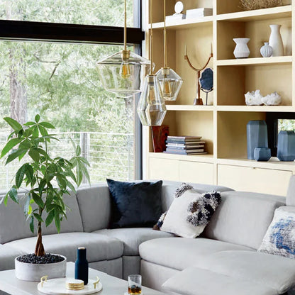 Decorbites™ Glas-Hängeleuchten-Set für Wohnzimmer, Schlafzimmer und Bar – Nordisches minimalistisches Design