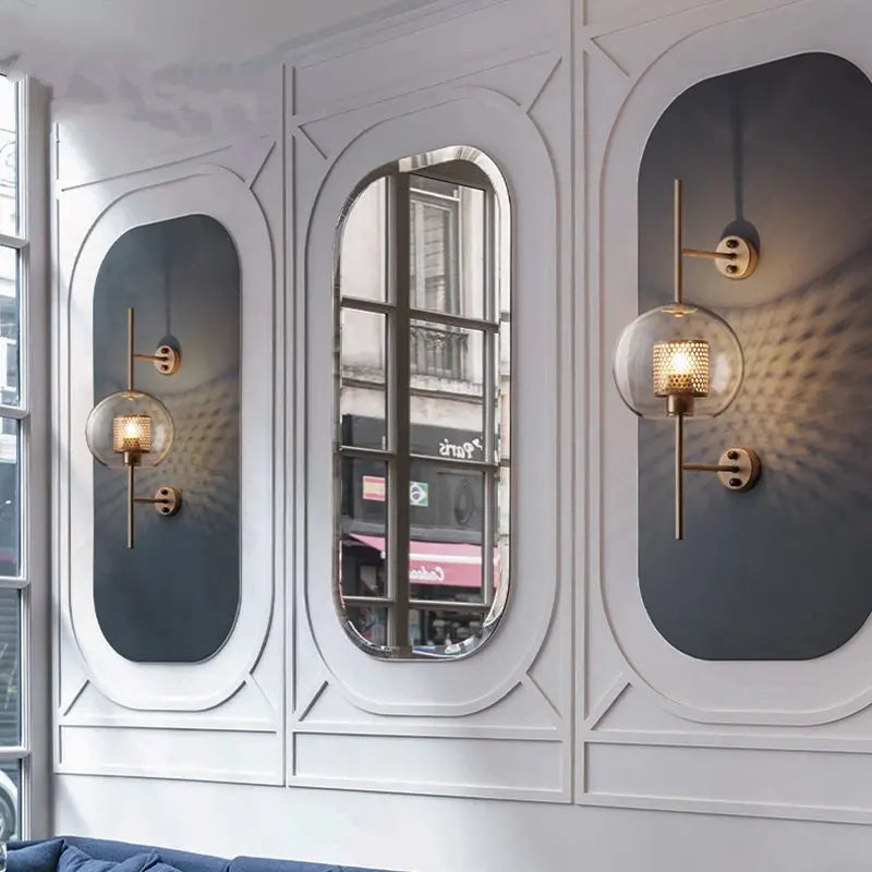 Decorbites™ Glas-Industriel-Wandleuchten für Wohnzimmer, Schlafzimmer und Esszimmer
