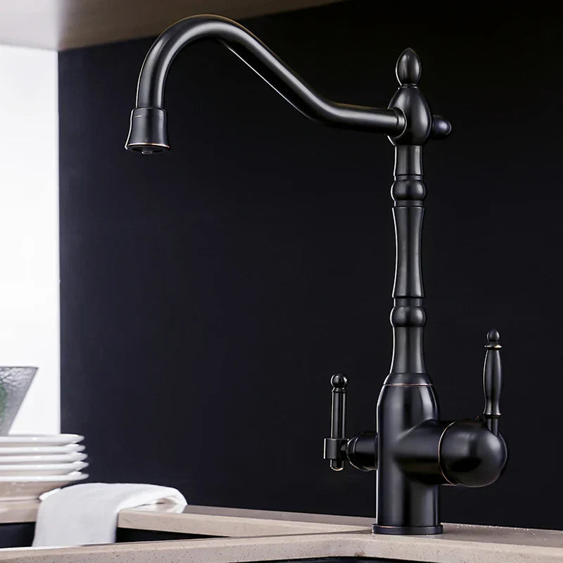 Gold 360° Kitchen Faucet