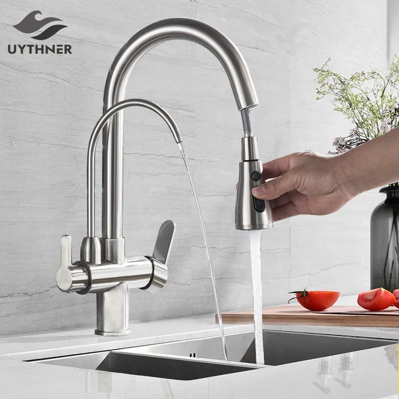 Decorbites™ Zweihand-Wasserfilterarmatur mit 360-Grad-Drehung
