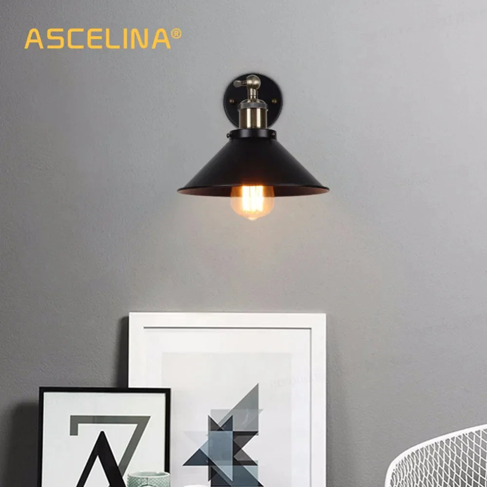 DecorBites™ Industrial Wall Sconce Set for Living Room Bedroom Aisle Lighting