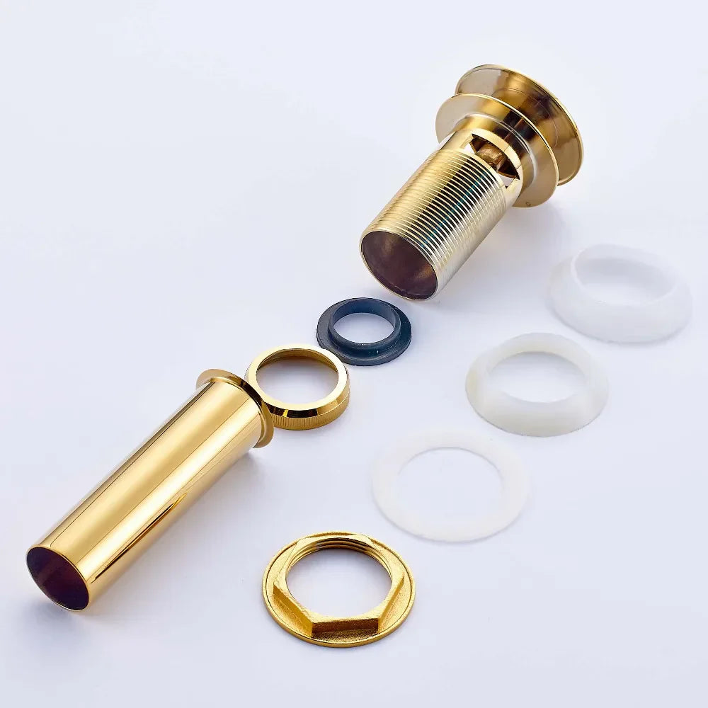 Decorbites™ Golden Messing Vintage Badezimmer Waschbecken-Aufstehstopfen