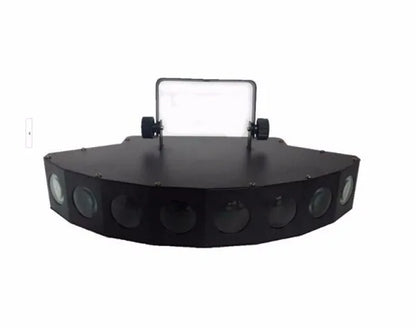 DecorBites™ LED Eight-Beam RGBW Laser DJ Disco Light - High Brightness Scanner Beam Bar