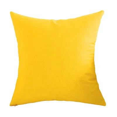Decorbites™ Jelly Color Leinwand-Kissenbezüge in verschiedenen Größen