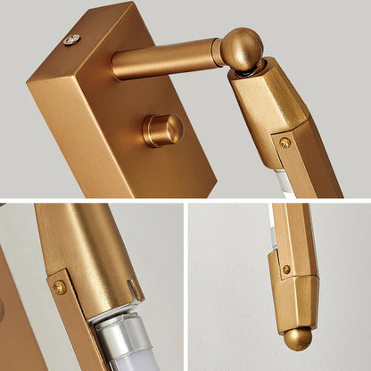 Decorbites™ Industrielle Loft Wandlampen Drehbar T5 LED Moderne Büro Nachttisch Wohnzimmer Wandlampe