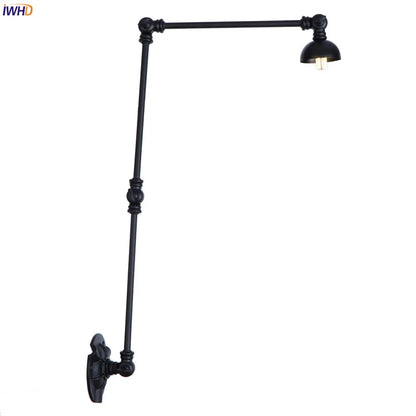 Decorbites™ Industrielles Vintage Verstellbares Schwing-Wandleuchter Treppenlicht - Set aus 3